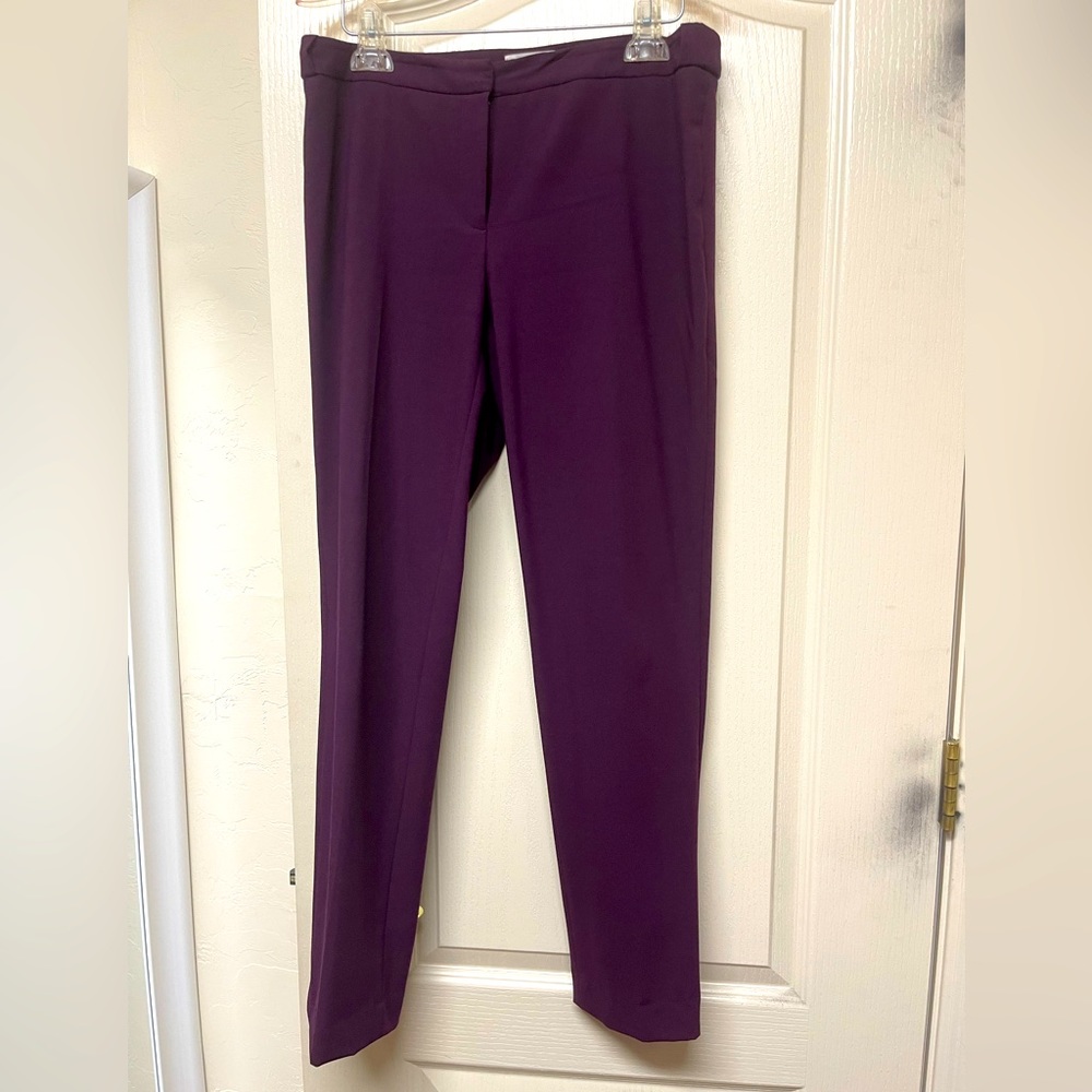 Calvin Klein Suit Pants in Purple/Eggplant Size 6